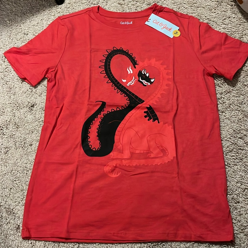 Boy’s 2Dragons Red T-shirt Size XL(16) from Cat&Jack NWT